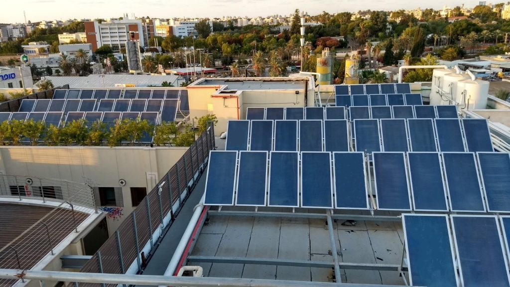 TIGI's solar thermal collectors